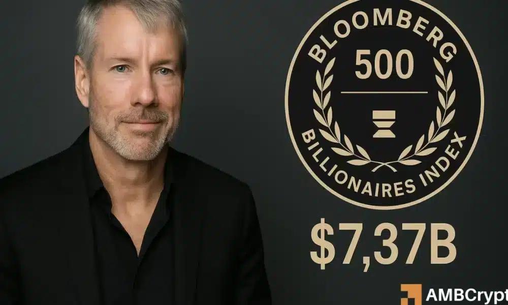 从比特币囤积者到亿万富翁：迈克尔·塞勒荣登彭博 500 富豪榜
