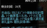 DNF 绚丽多彩雪人礼盒介绍