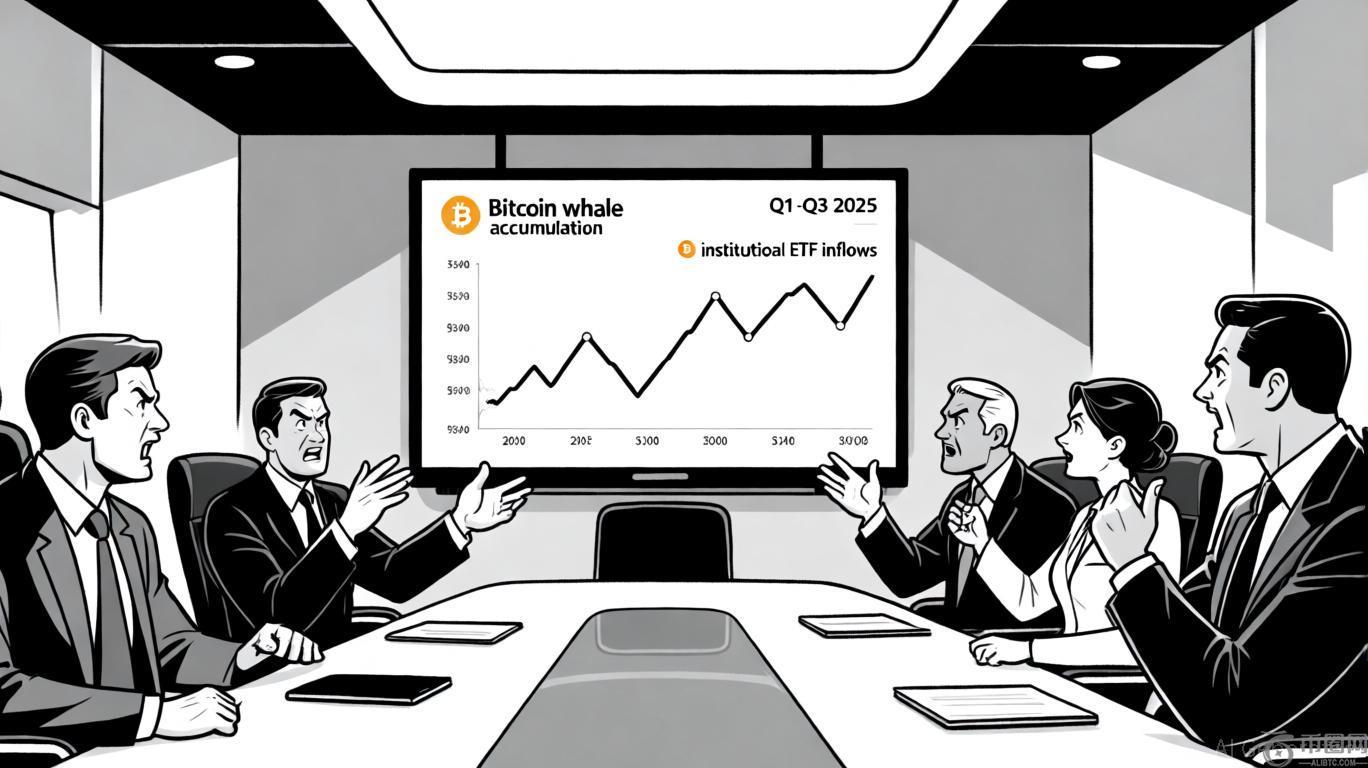 比特币鲸鱼活动及其对 2025 年第三季度机构入场的影响