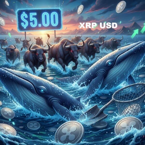 XRP 巨鲸在 3 天内购买了 1.2 亿 XRP 加密货币：XRP 美元将升至 5 美元