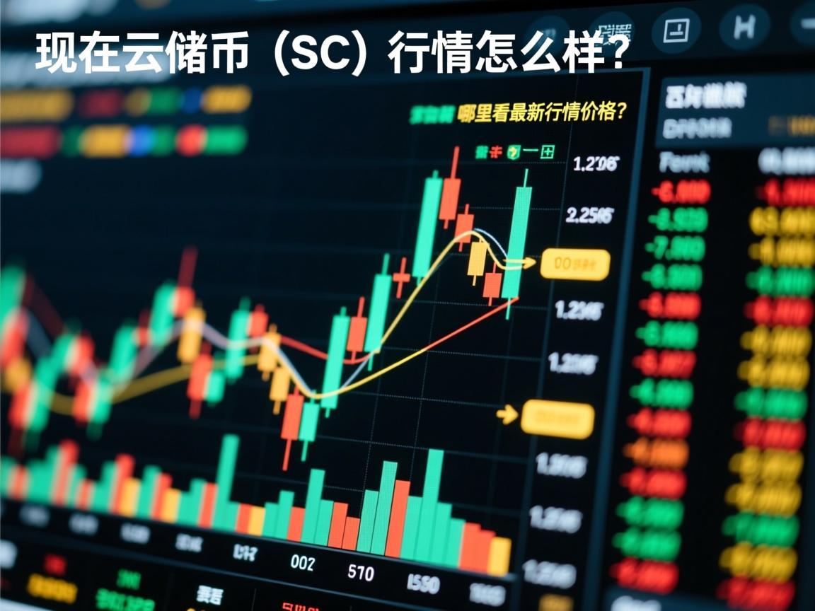 现在云储币（SC）行情怎么样 哪里看最新行情价格