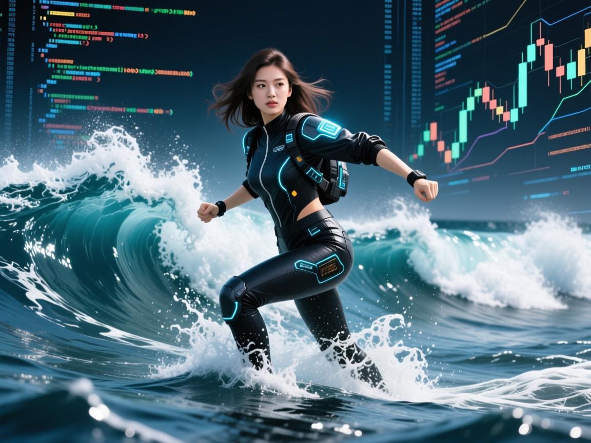 梅梅学姐web3码农版，在代码浪潮中破浪前行的她力量