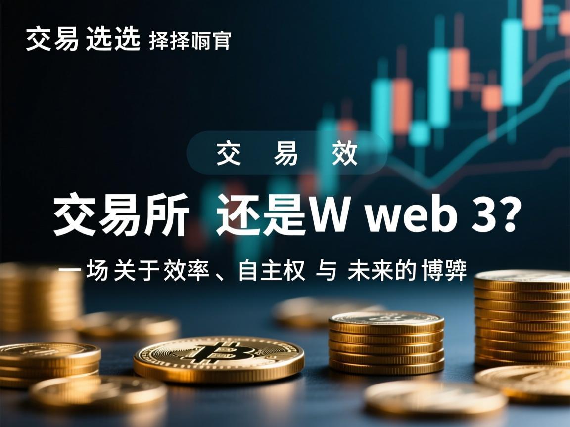 交易选择交易所还是Web3 一场关于效率、自主权与未来的博弈