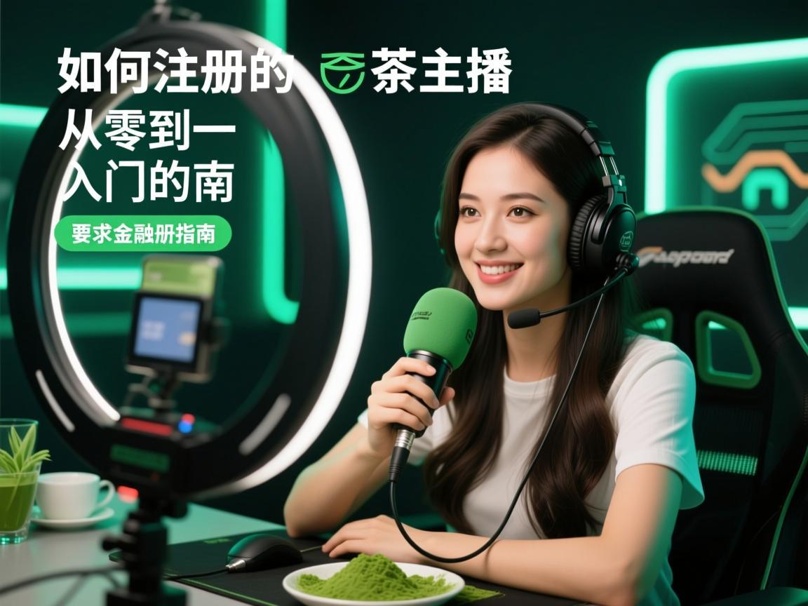 如何注册抹茶主播，从零到一的入门指南