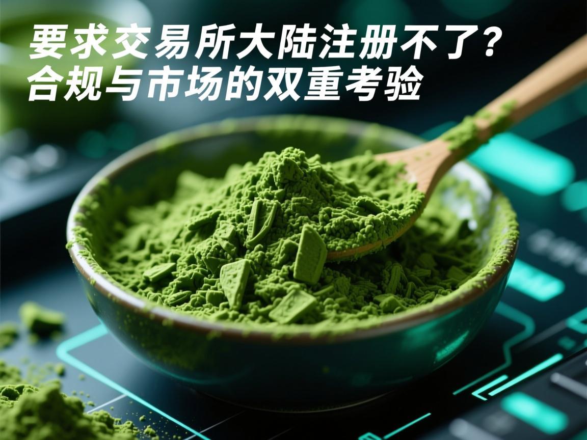抹茶交易所大陆注册不了 合规与市场的双重考量