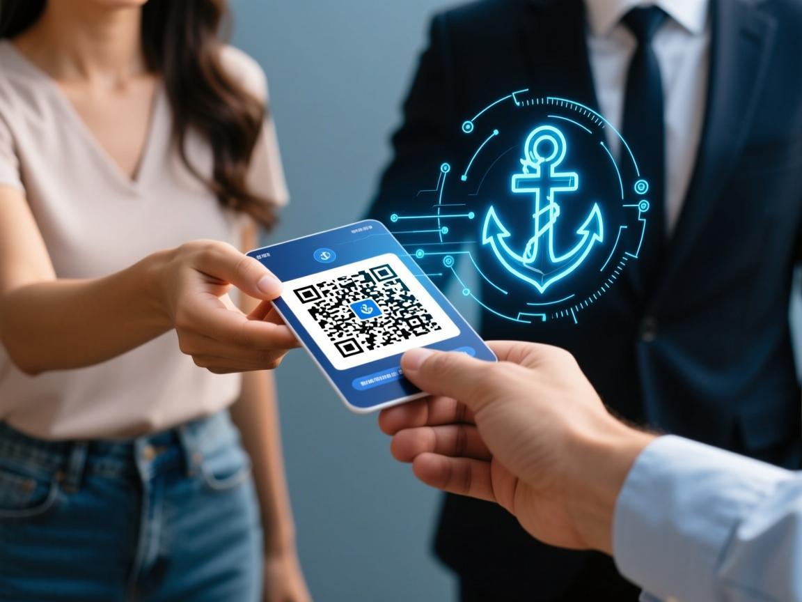 朋友递来的二维码，数字时代的信任锚点