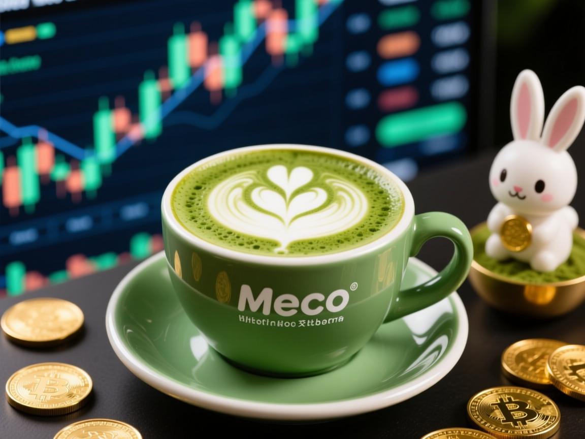 当Meco抹茶拿铁遇上比特兔交易所，一场味蕾与财富的双重邂逅