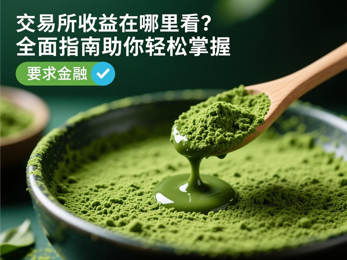 抹茶交易所收益在哪里看？全面指南助你轻松掌握