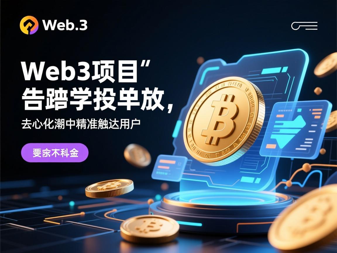 Web3项目广告投放，在去中心化浪潮中精准触达用户
