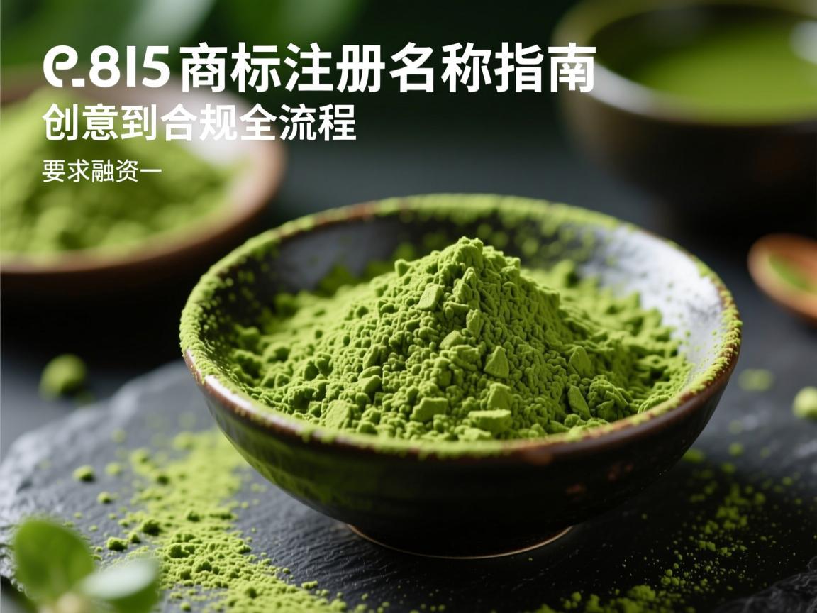 抹茶商标注册名称指南，从创意到合规的全流程