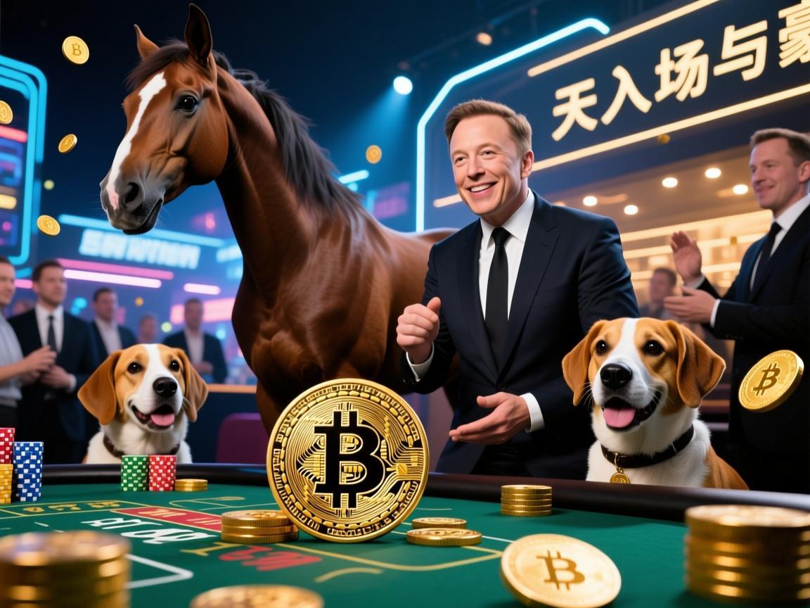 马斯克天价入场狗狗币，一场加密货币的狂欢与豪赌