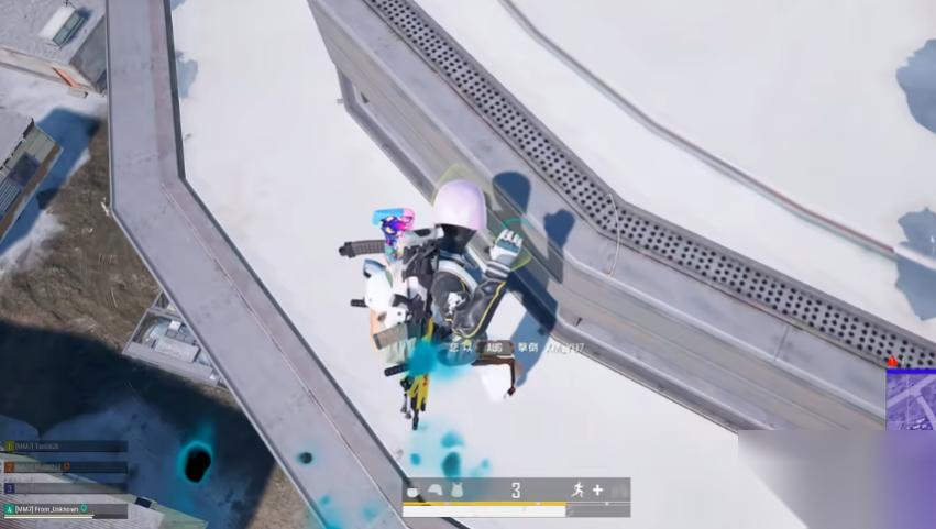 绝地求生在高处怎么打低处