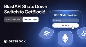 GetBlock 为受 BlastAPI 关闭影响的用户提供专业版和企业版最高 50% 折扣
