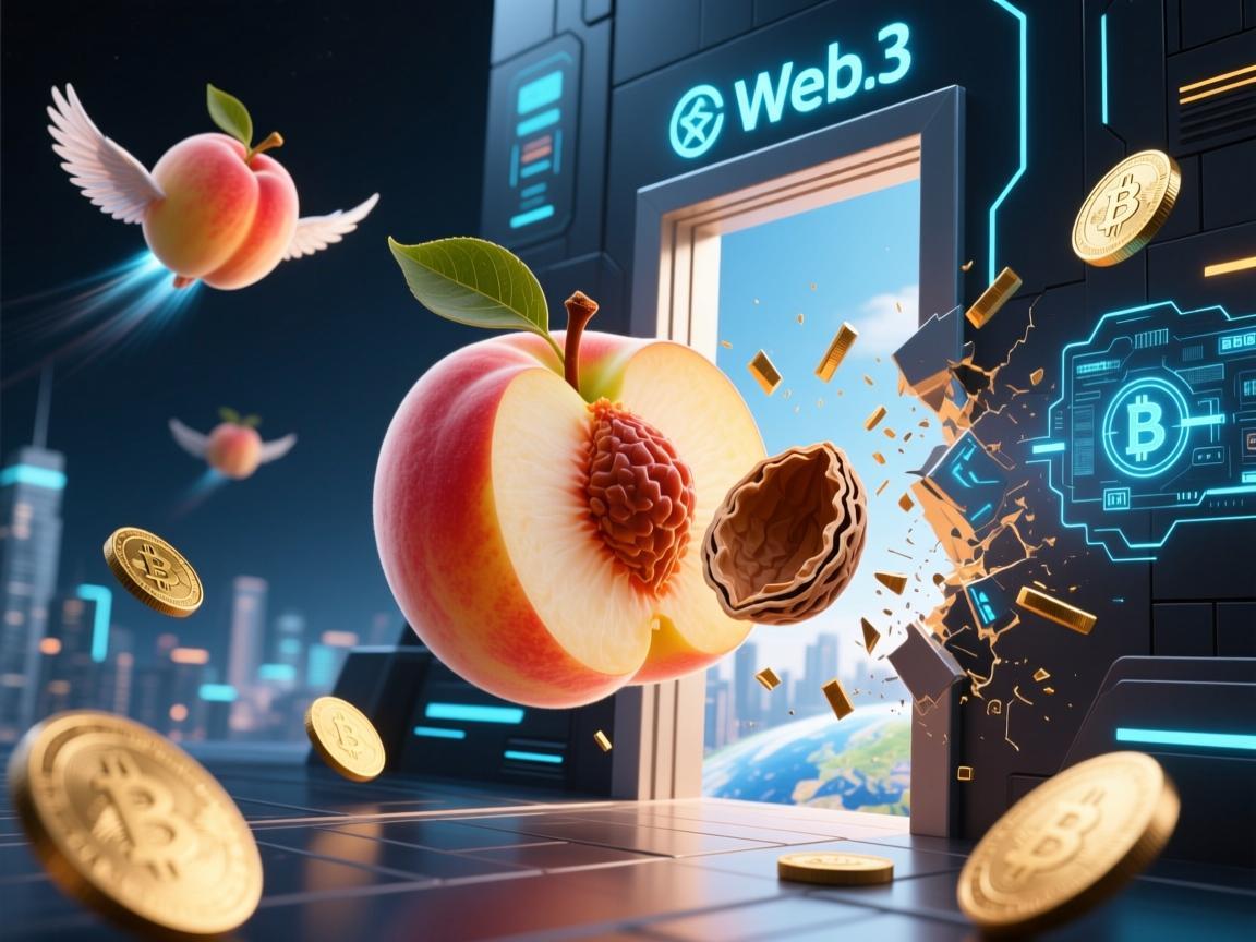 会飞的桃Web3开箱，当数字果核撞开新世界大门