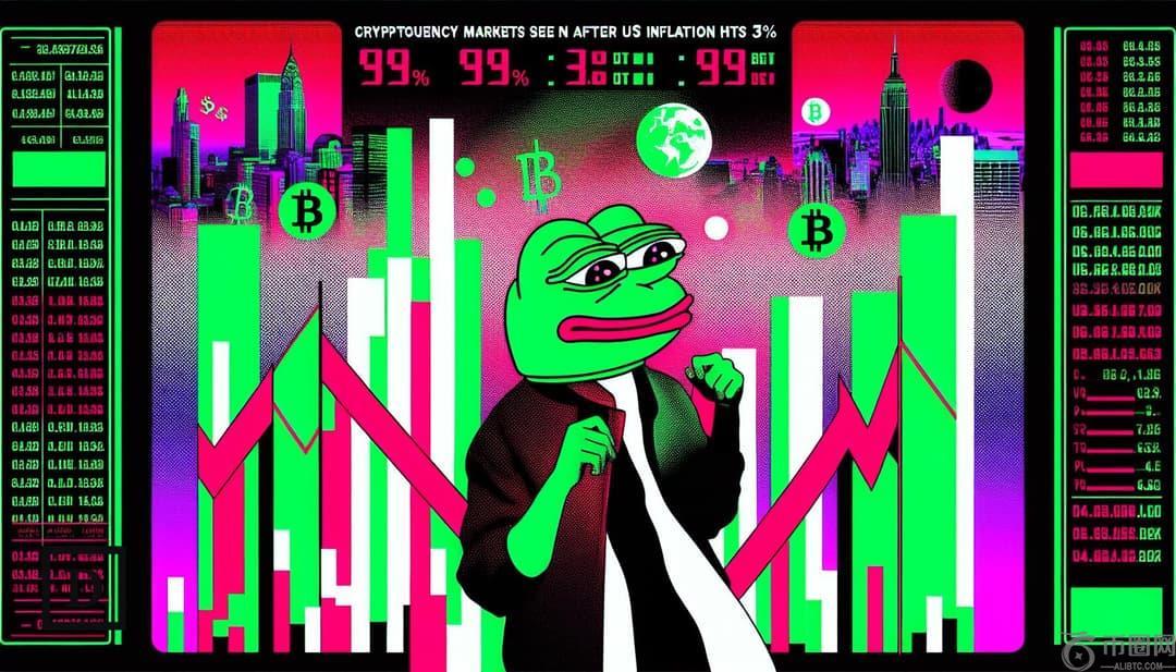 美国通胀率达到 3% 加密货币市场温和上涨