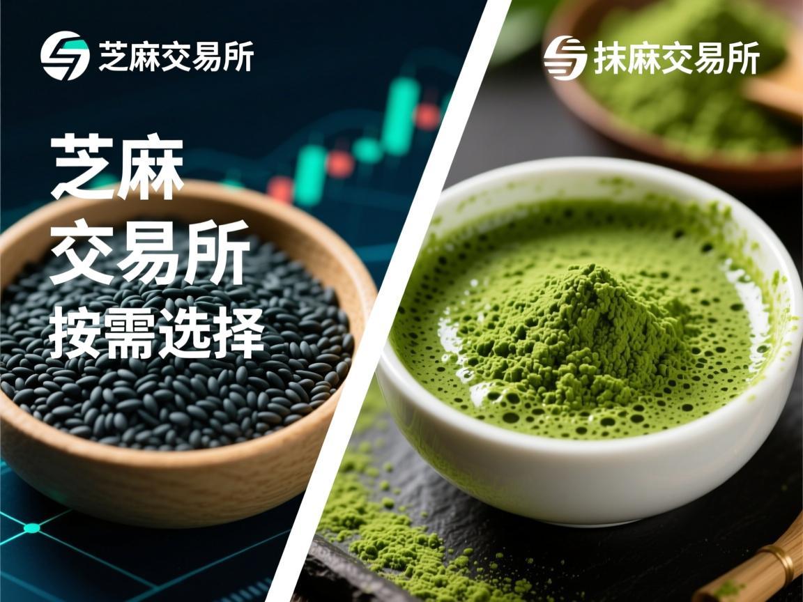 芝麻交易所与抹茶交易所，各有侧重，按需选择