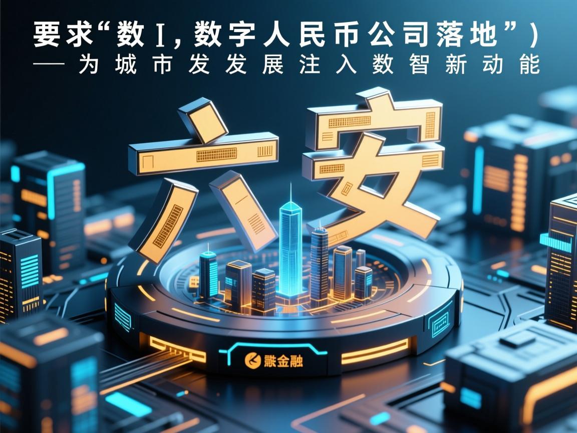 六安，数字人民币公司落地，为城市发展注入数智新动能
