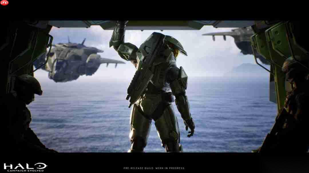 光环 战役进化 全新截图欣赏 画面升级了