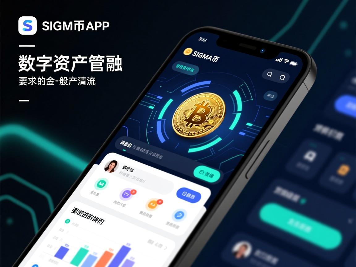SIGMA币APP的画面设计，堪称加密货币领域的一股清流，将科技感与实用性完美融合，为用户打造了一款兼具视觉美感与操作便捷的数字资产管理工具