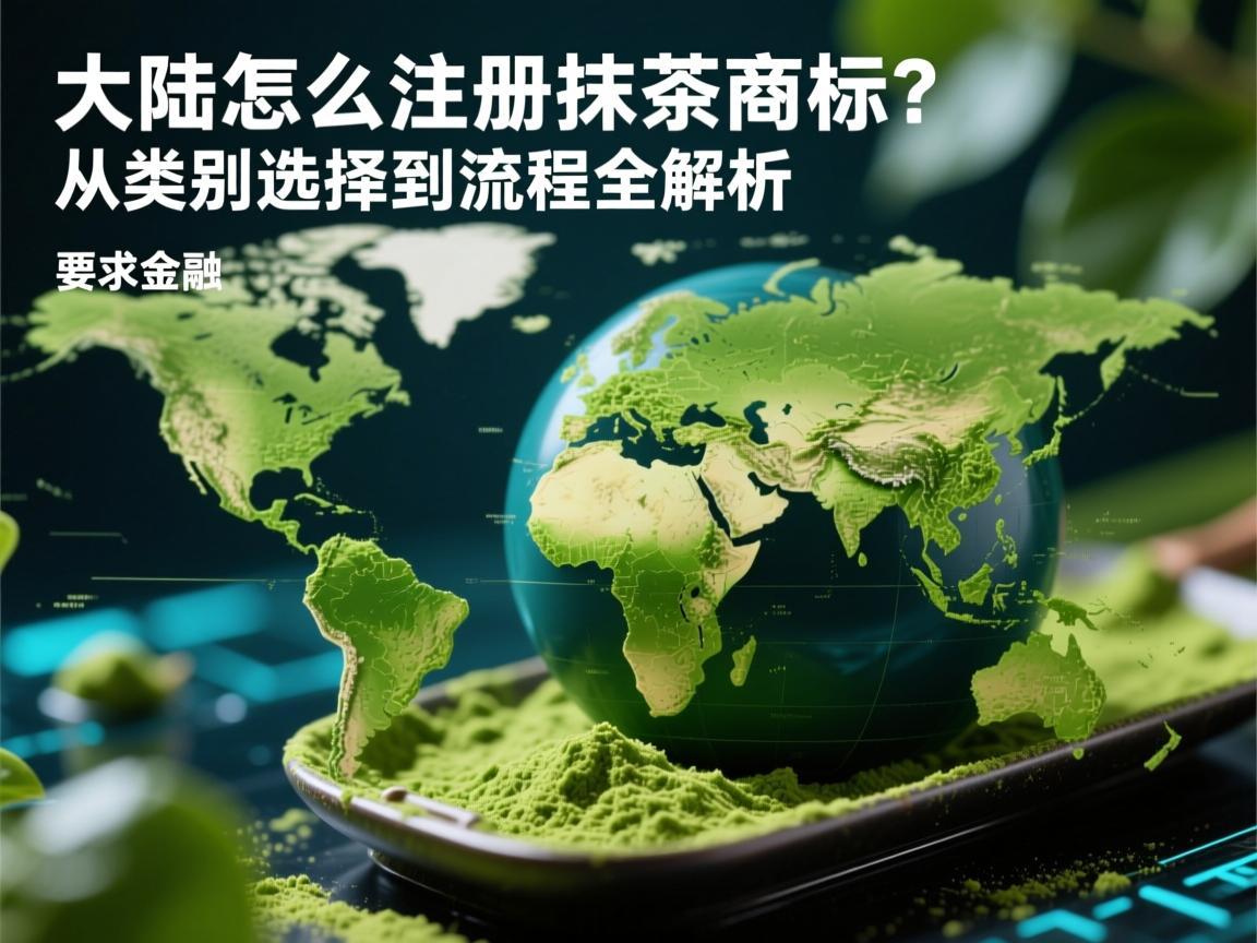大陆怎么注册抹茶商标 从类别选择到流程全解析