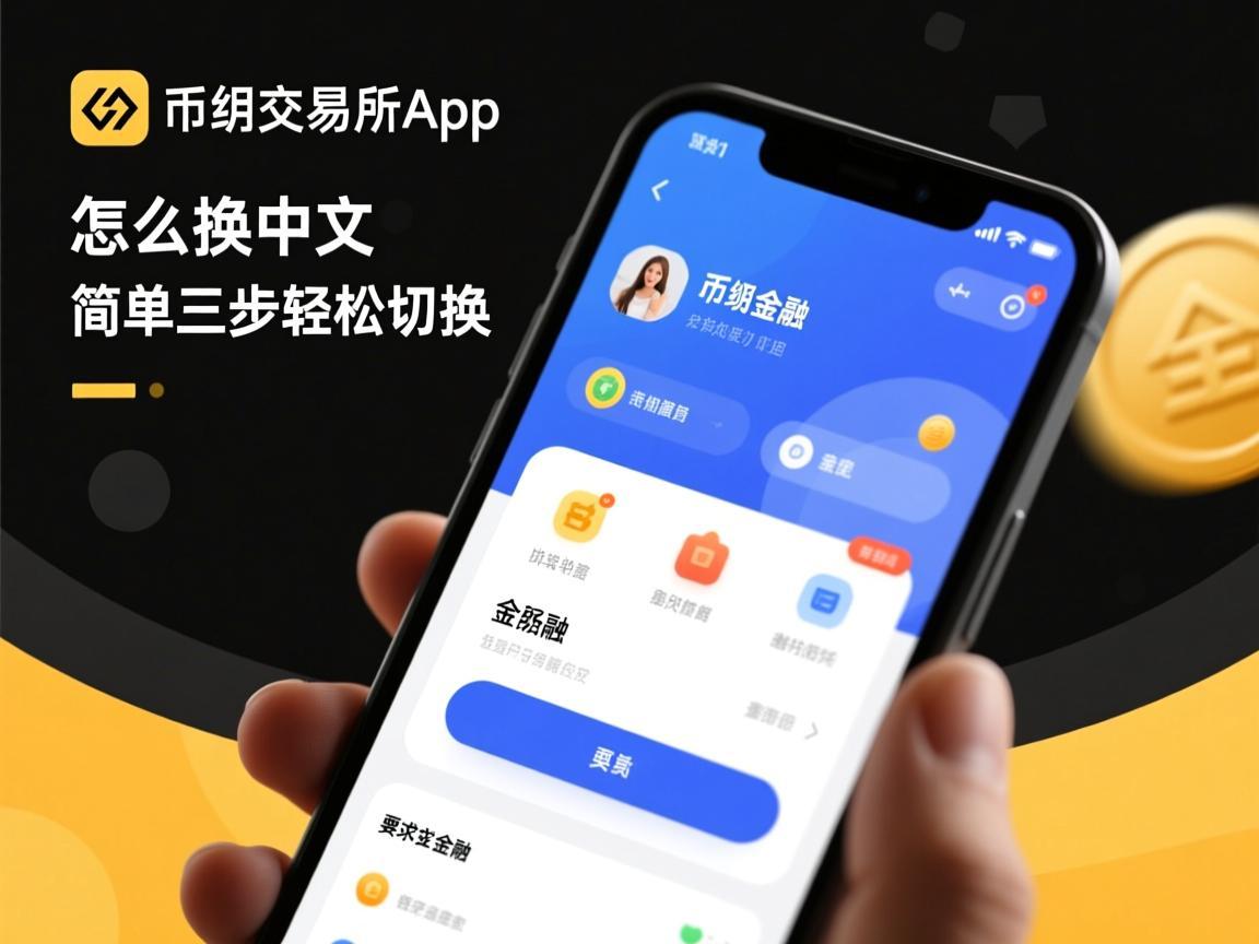 币安交易所App怎么换中文 简单三步轻松切换