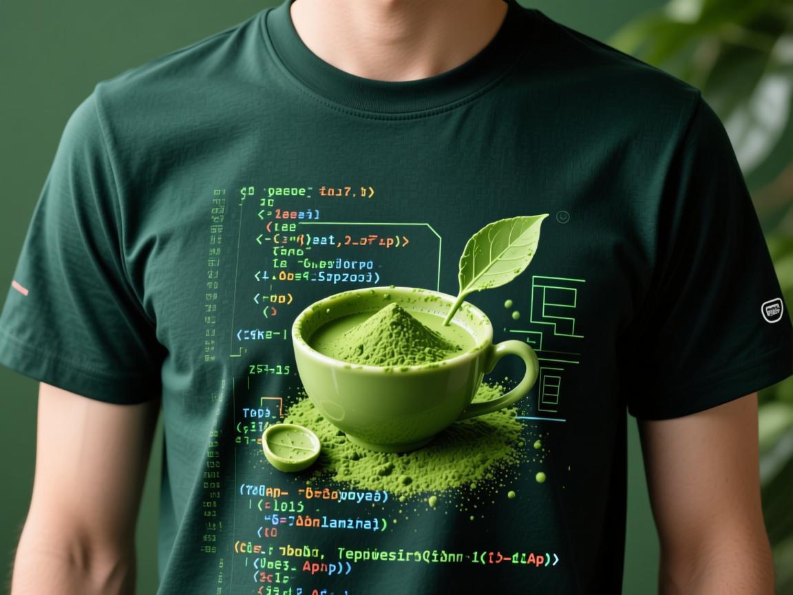 当抹茶遇见代码，一件T恤的诞生与抹茶故事设计App的魔法