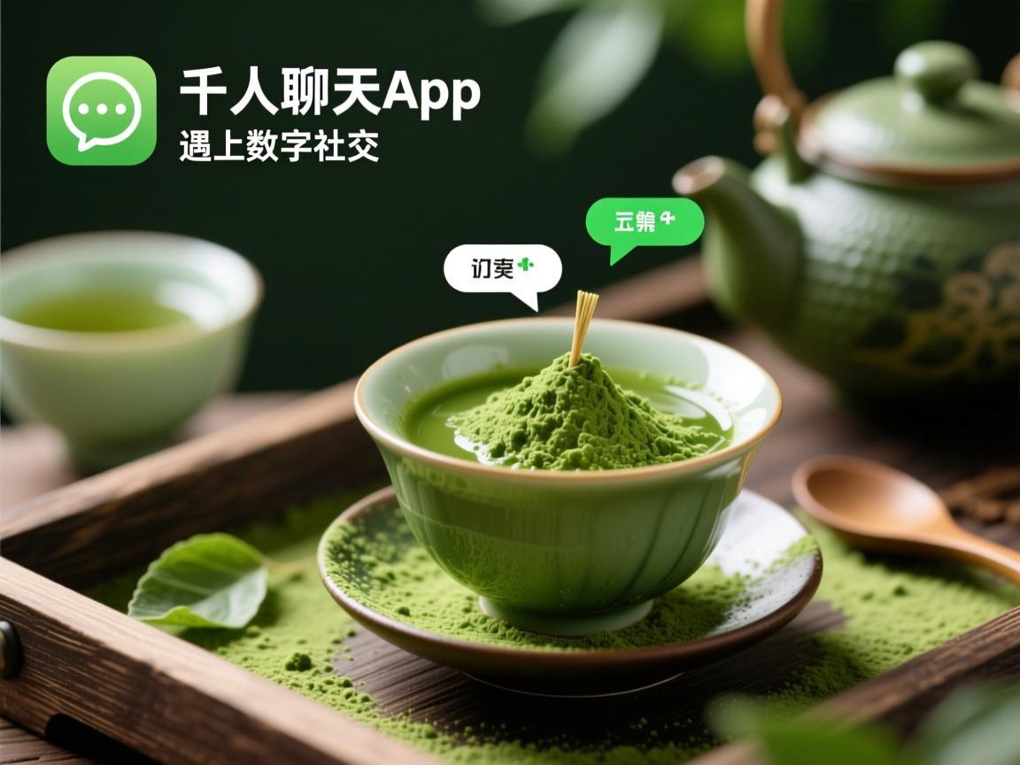 抹茶千人聊天App，当传统茶香遇上数字社交