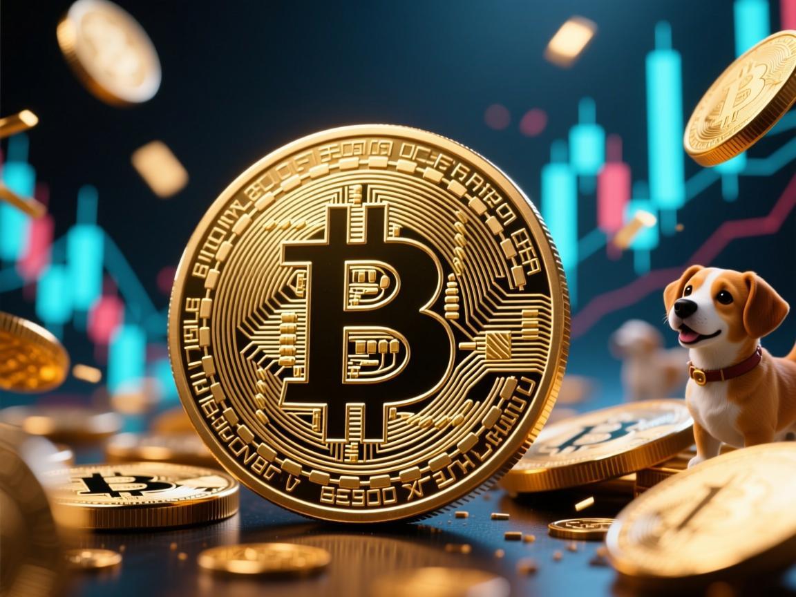 狗狗币十天暴涨450%一场狂欢与隐忧