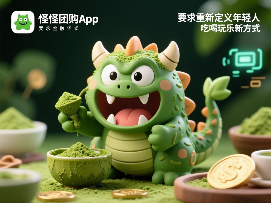 抹茶怪兽团购app，重新定义年轻人的吃喝玩乐新方式