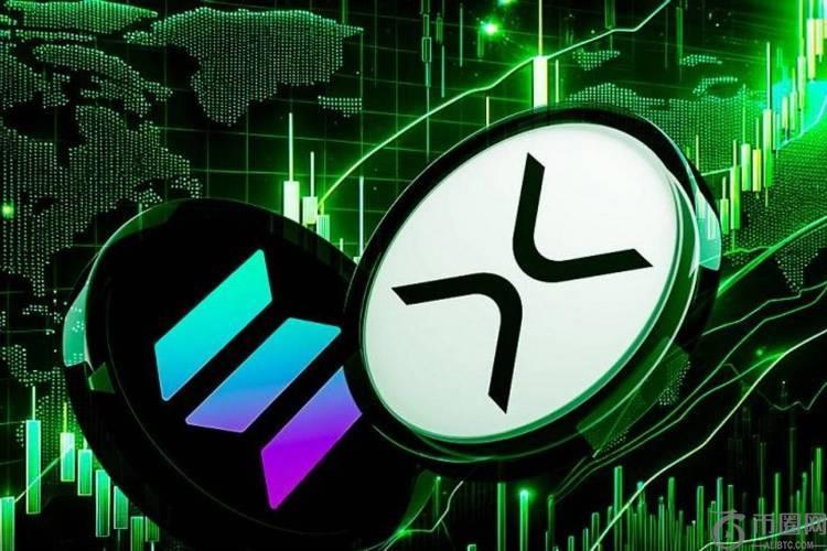 XRP 和 Solana 市值创下 30 亿美元的历史新高，市场兴趣激增