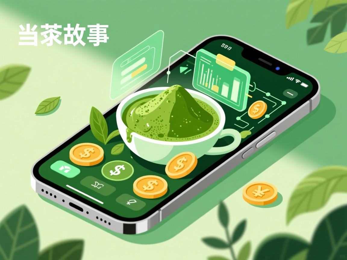 抹茶故事，当插画设计遇见移动美学