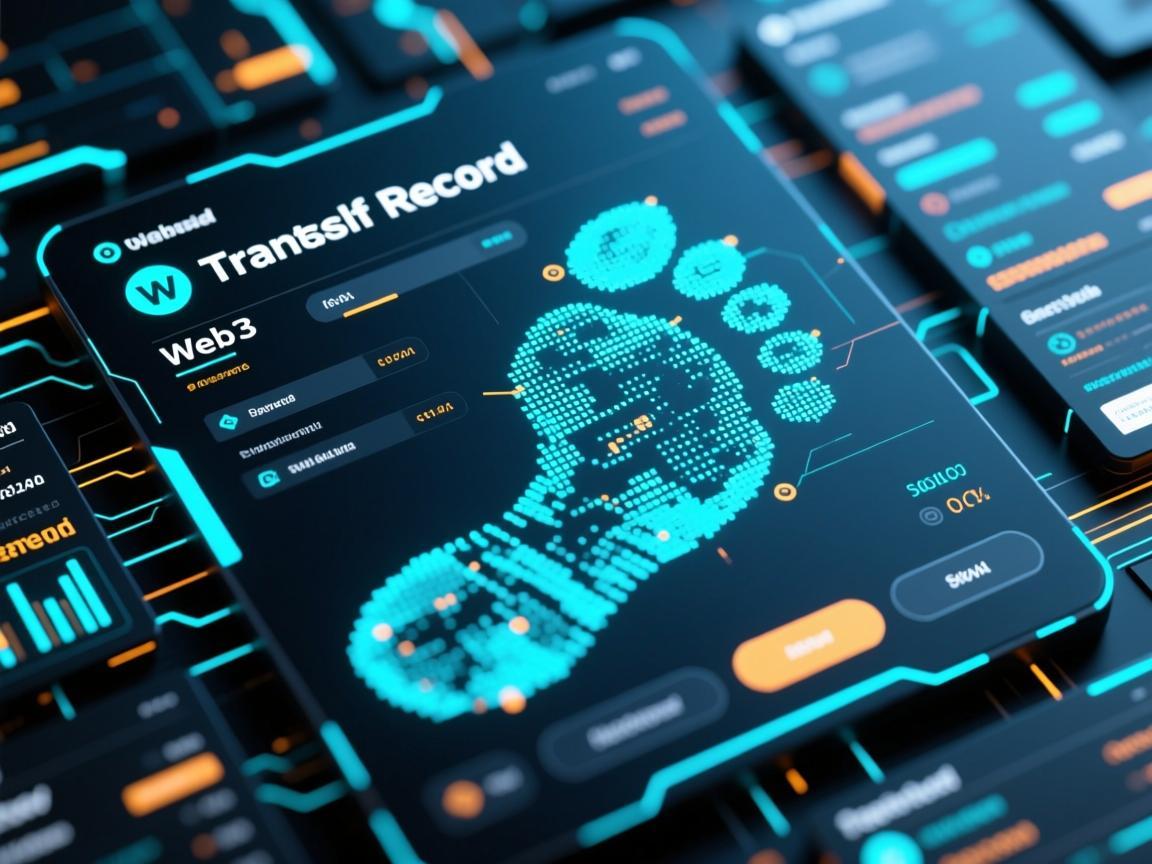 Web3转账记录，链上数据的数字足迹与价值重构