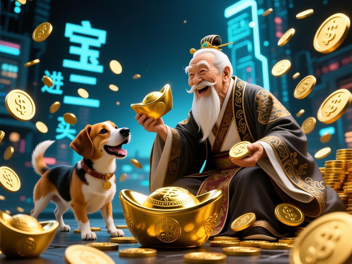 宝二爷买进狗狗币，一场数字江湖的闹剧与狂欢