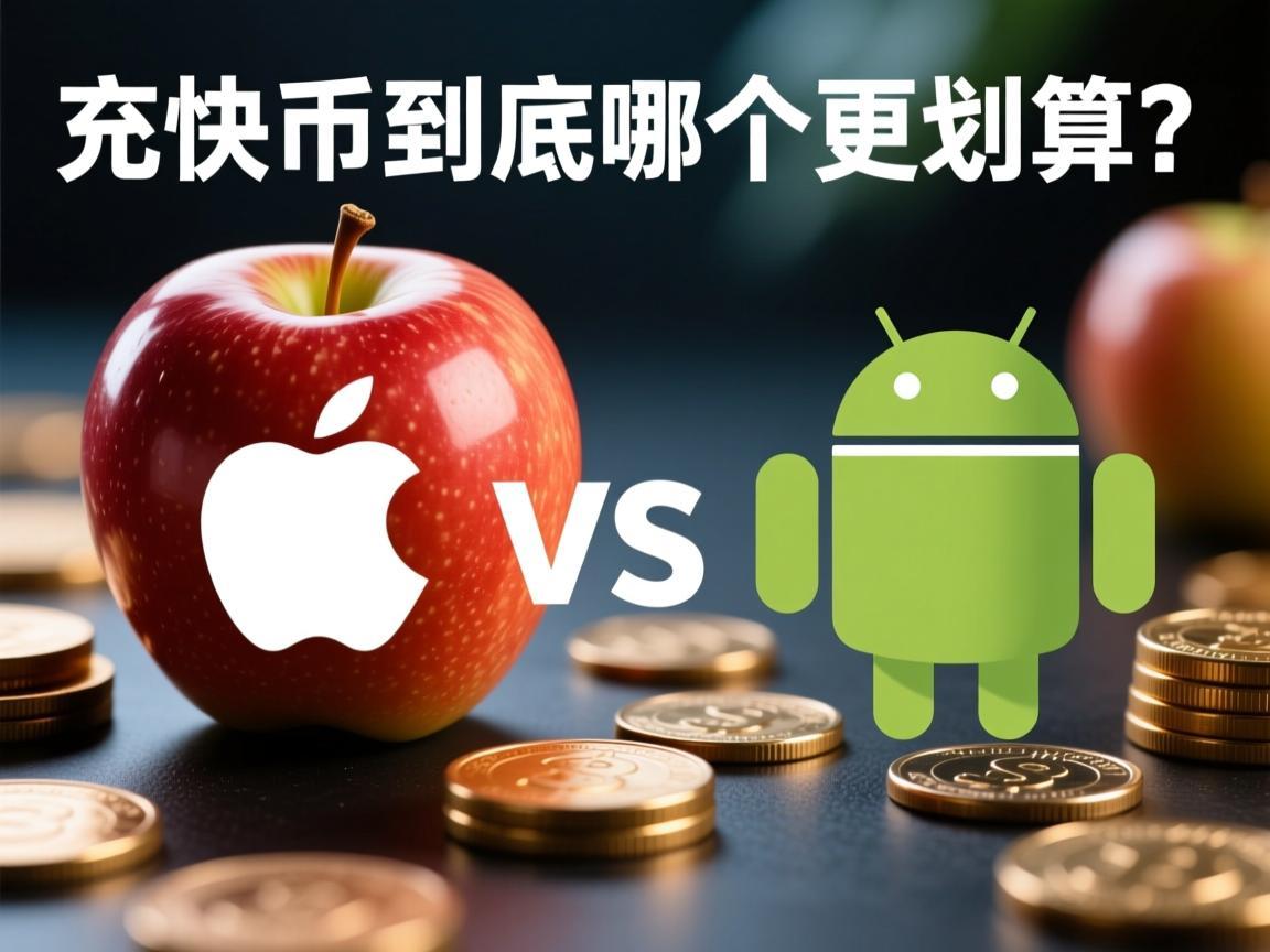 苹果vs安卓，充快币到底哪个更划算