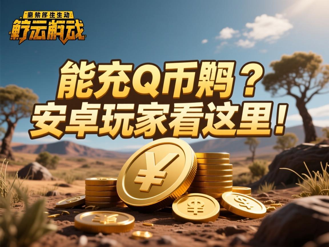 荒野行动能充Q币吗 安卓玩家看这里！