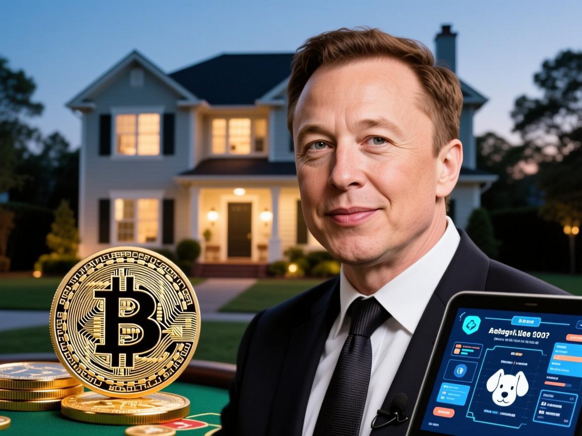 马斯克卖房买狗狗币，一场豪赌还是信仰宣言
