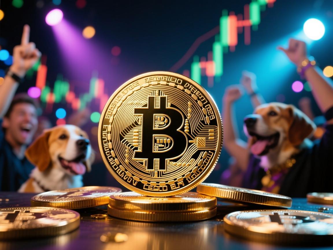 5月狗狗币涨到1美元，一场狂热与争议交织的加密狂欢