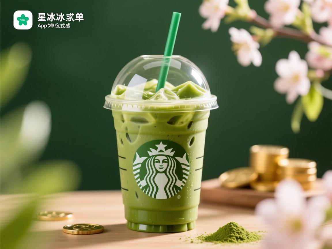 抹茶星冰乐App点单，解锁一杯春天的仪式感