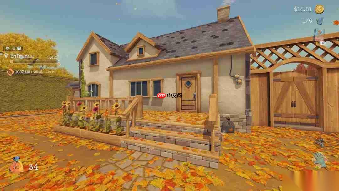 清理落叶 解压游戏 Leaf it Alone Steam特别好评