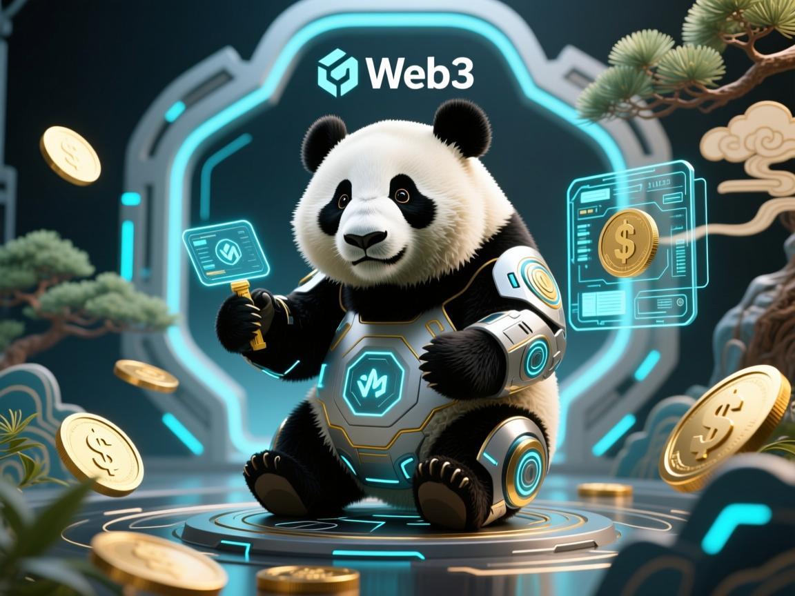 当Web3遇上熊猫，一场东方美学与数字未来的UI设计实验
