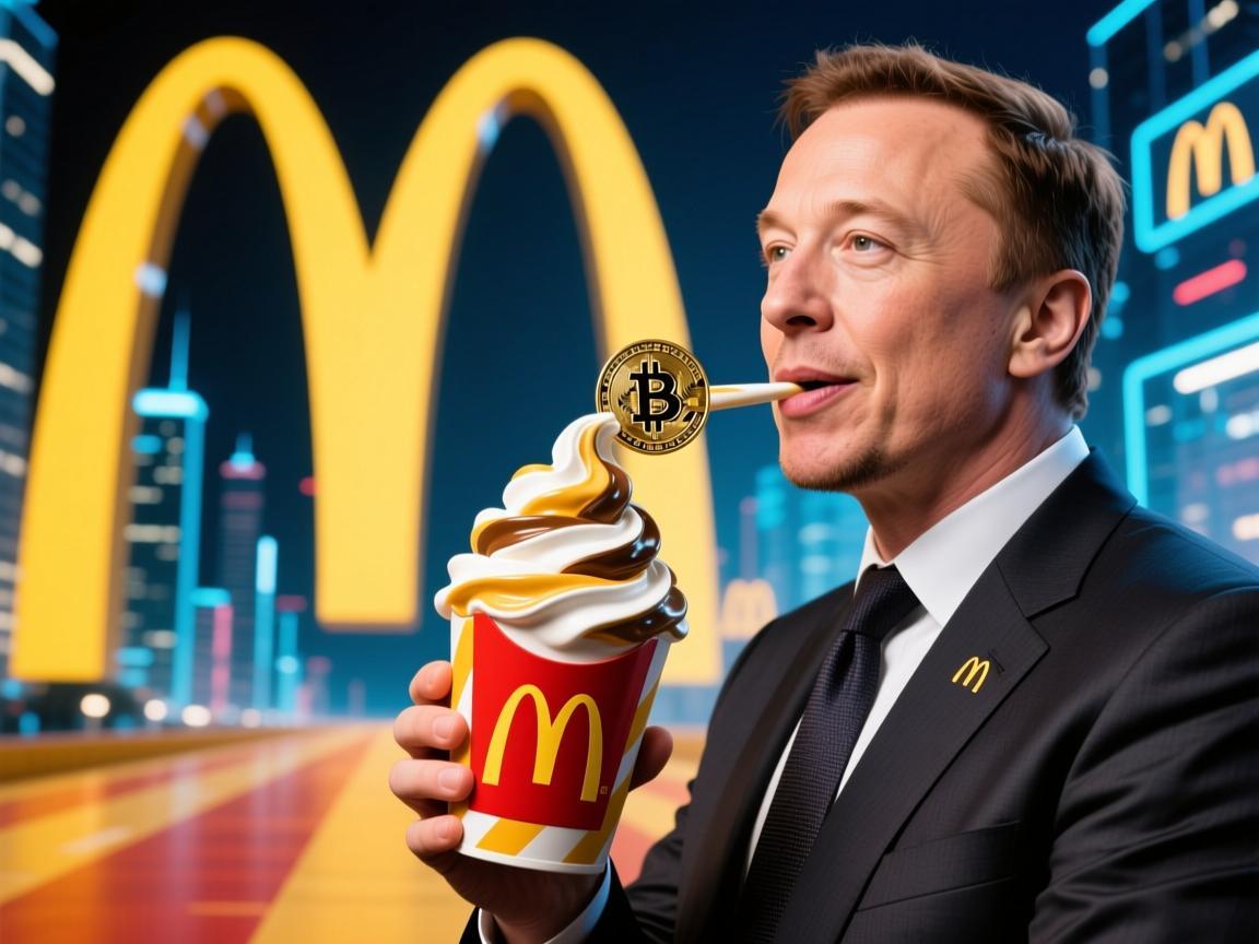 当马斯克遇上麦当劳，狗狗币的麦旋风能吹多远