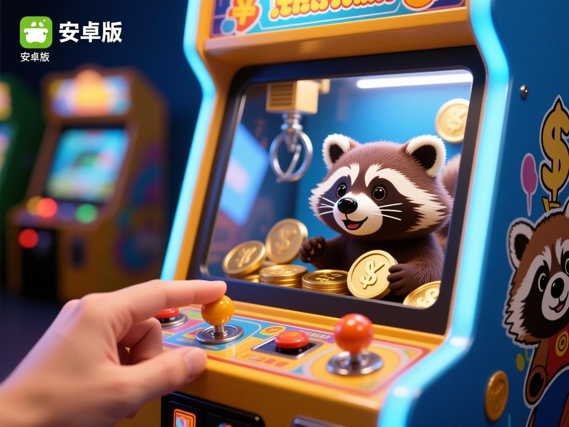 小浣熊推币机安卓版，指尖上的欢乐收集之旅