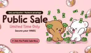 白名单关闭，预售正式上线：Milk Mocha 的 $HUGS 代币成为加密货币领域最甜蜜的全球成功案例！