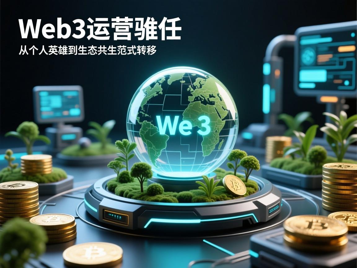 Web3运营继任，从个人英雄到生态共生的范式转移