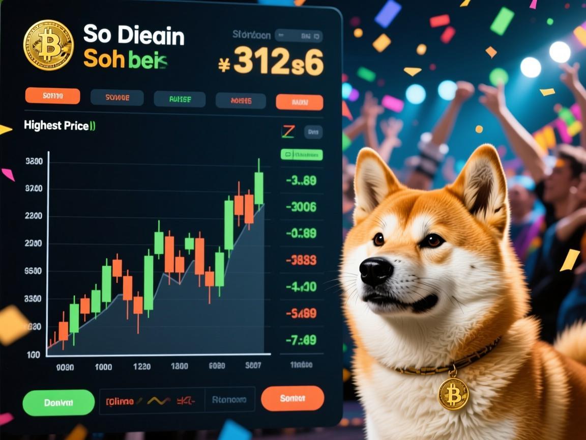 狗狗币的最高价格表，一场狂欢与警示的缩影