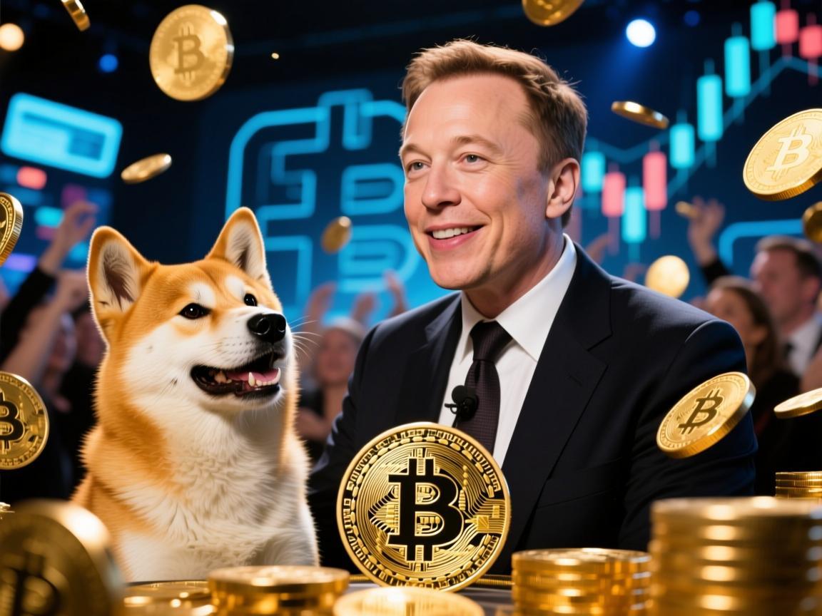 埃隆·马斯克与狗狗币，一场从玩笑到现实的加密狂欢