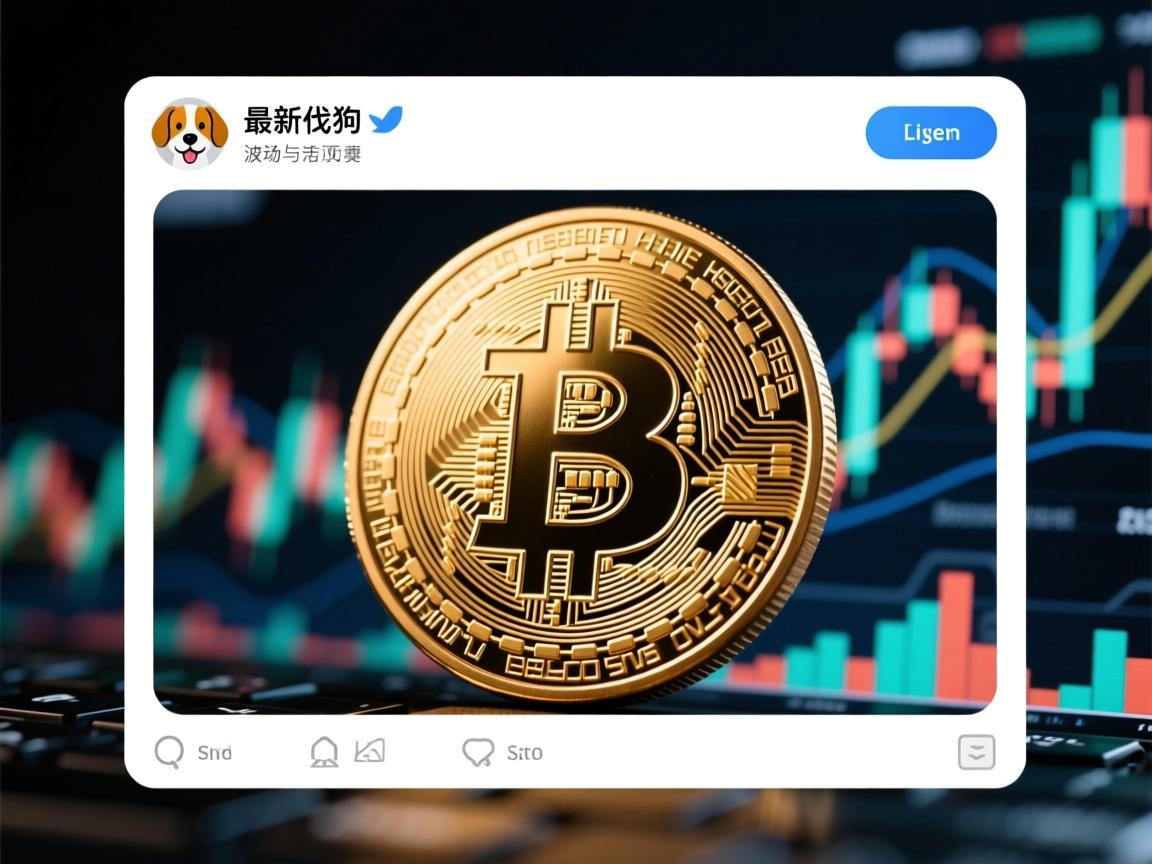 最新推文狗狗币，市场波动与社区活力的双重奏