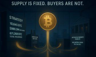 机构比特币积累进入新阶段