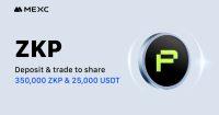 MEXC将上线zkPass ZKP，提供零手续费交易，并空投35万ZKP和2.5万USDT，以及额外奖励。