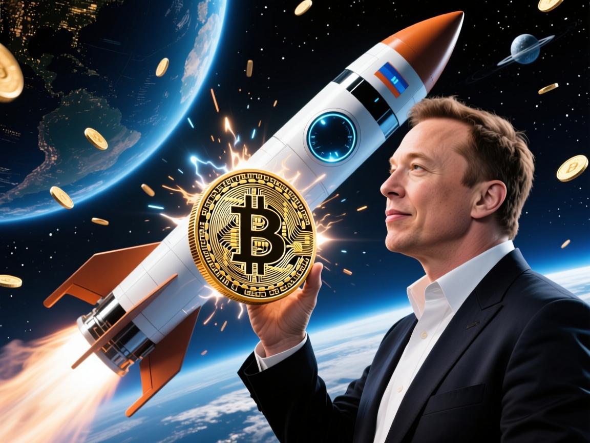 马斯克的火箭与狗狗币，一场太空狂想与加密迷梦的碰撞